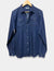 DENIM BUTTON DOWN SHIRT - BLUE