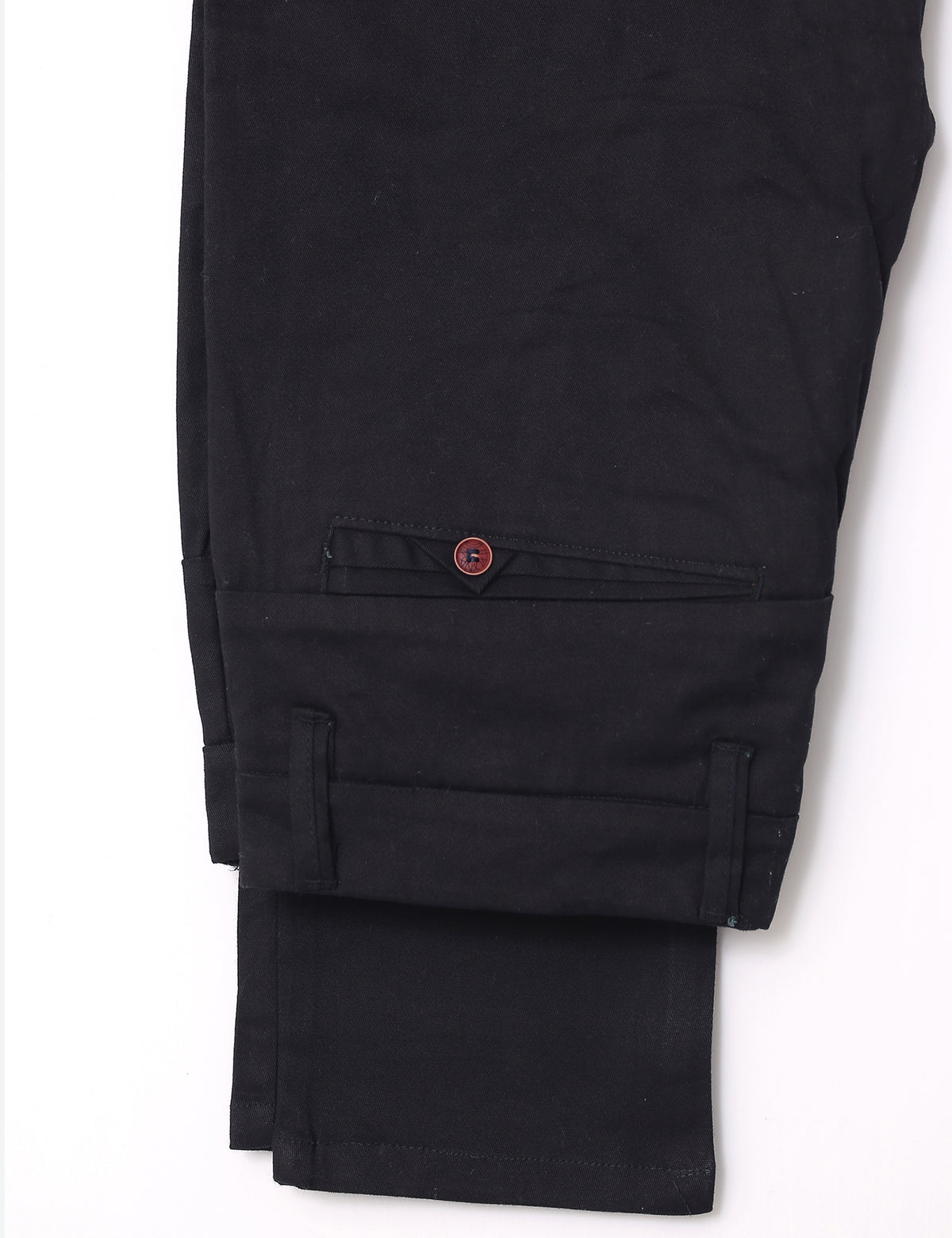 REGULAR FIT BASIC CHINO - BLACK