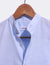 MANDARIN COLLAR SHIRT - SKY BLUE